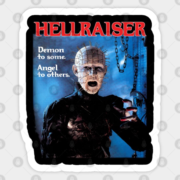 Pinhead Hellraiser Sticker by kevfla